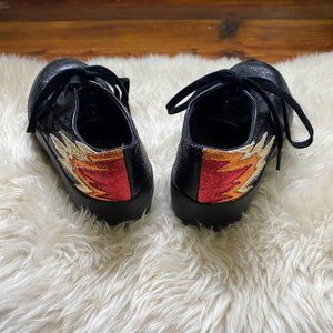 Sparkly Flame Sneakers